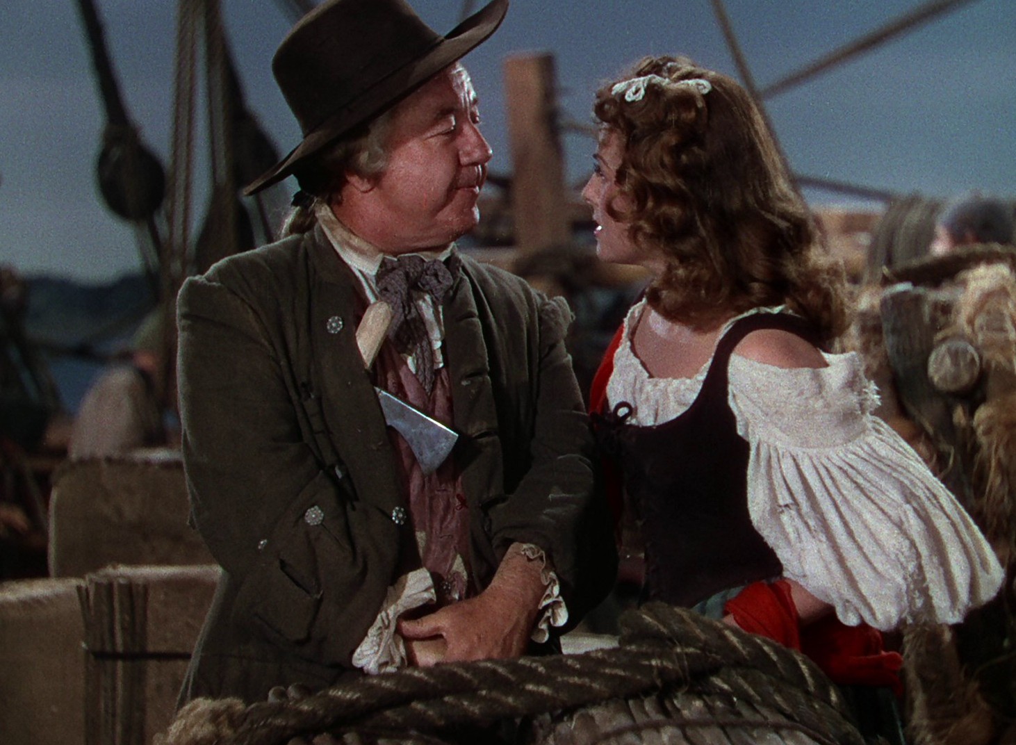Unconquered (1947) —  shot,  lighting
