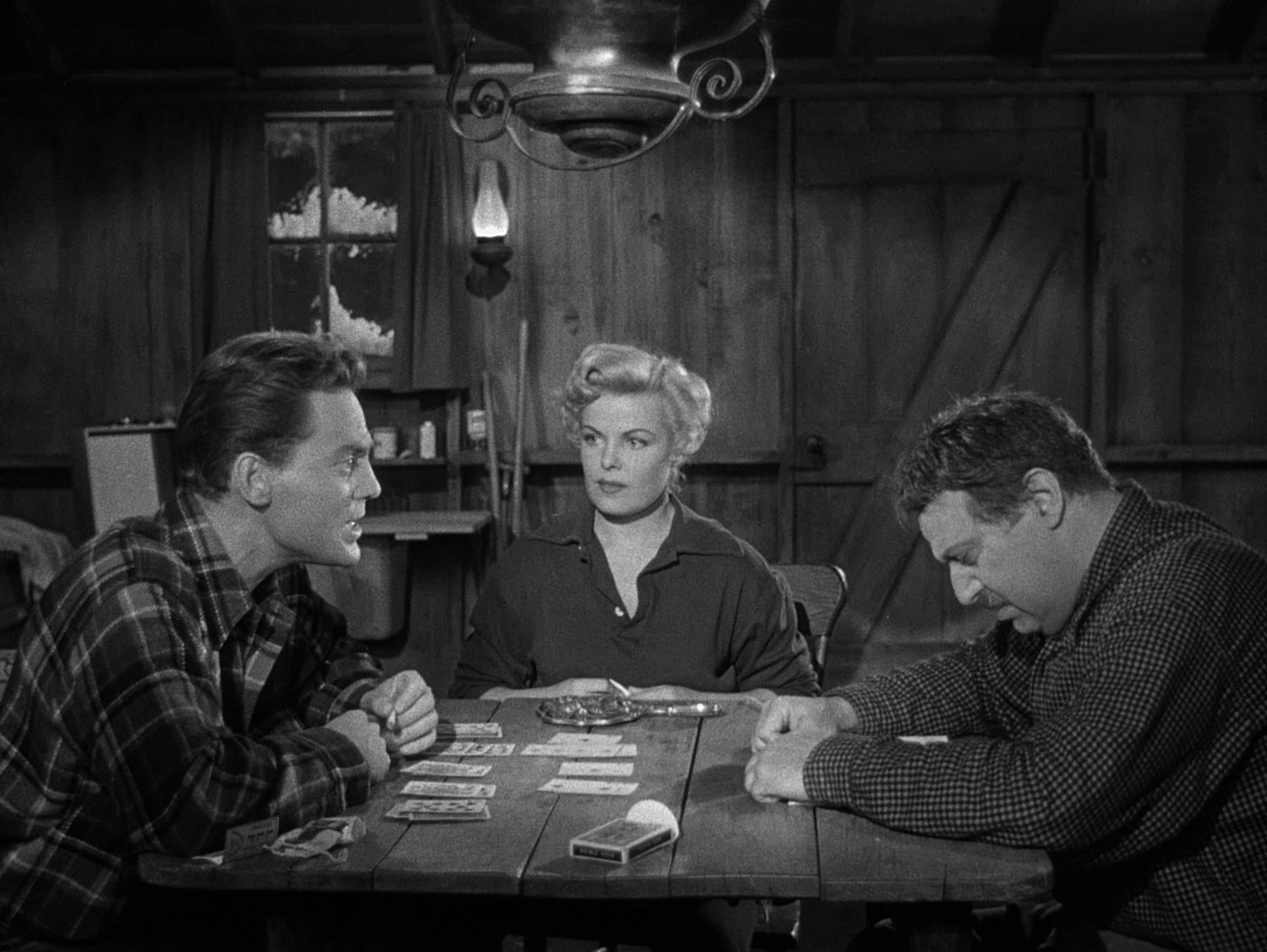 Bait (1954) —  shot,  lighting
