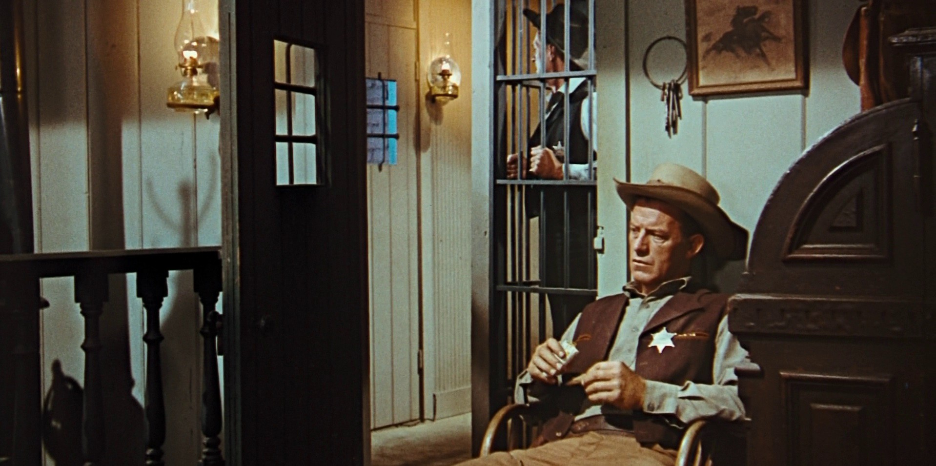 A Day of Fury (1956) —  shot,  lighting