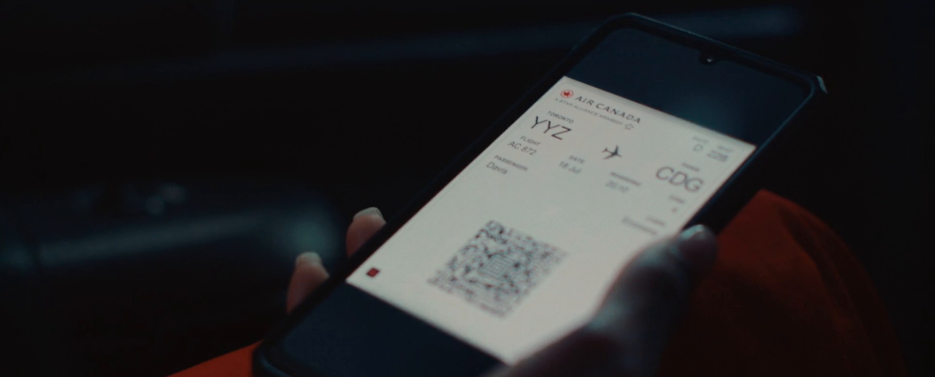 AIR CANADA I TICKET TO DREAM (2024) —  shot,  lighting