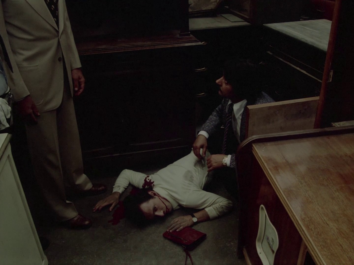 The Sunday Woman (1976) —  shot,  lighting