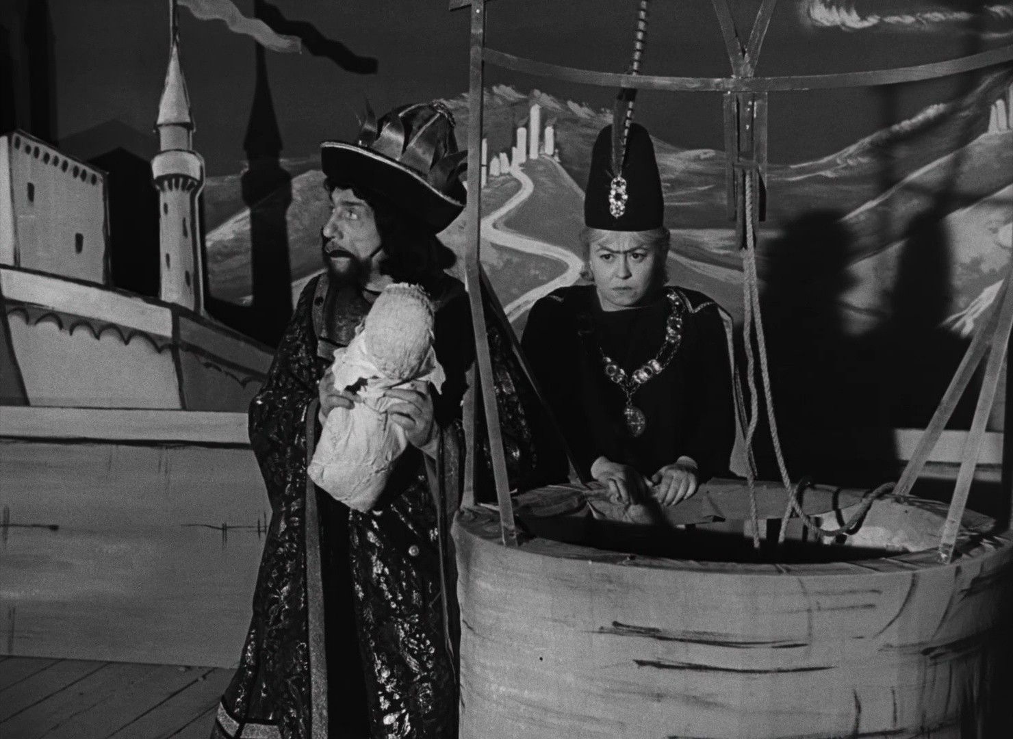 Fortunella (1958) —  shot,  lighting