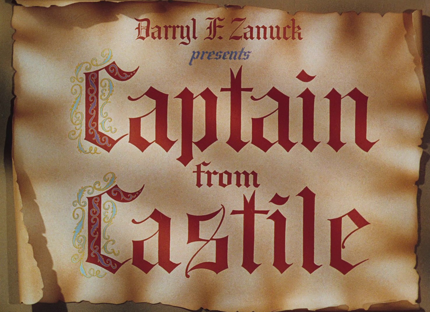 Captain from Castile (1947) —  shot,  lighting