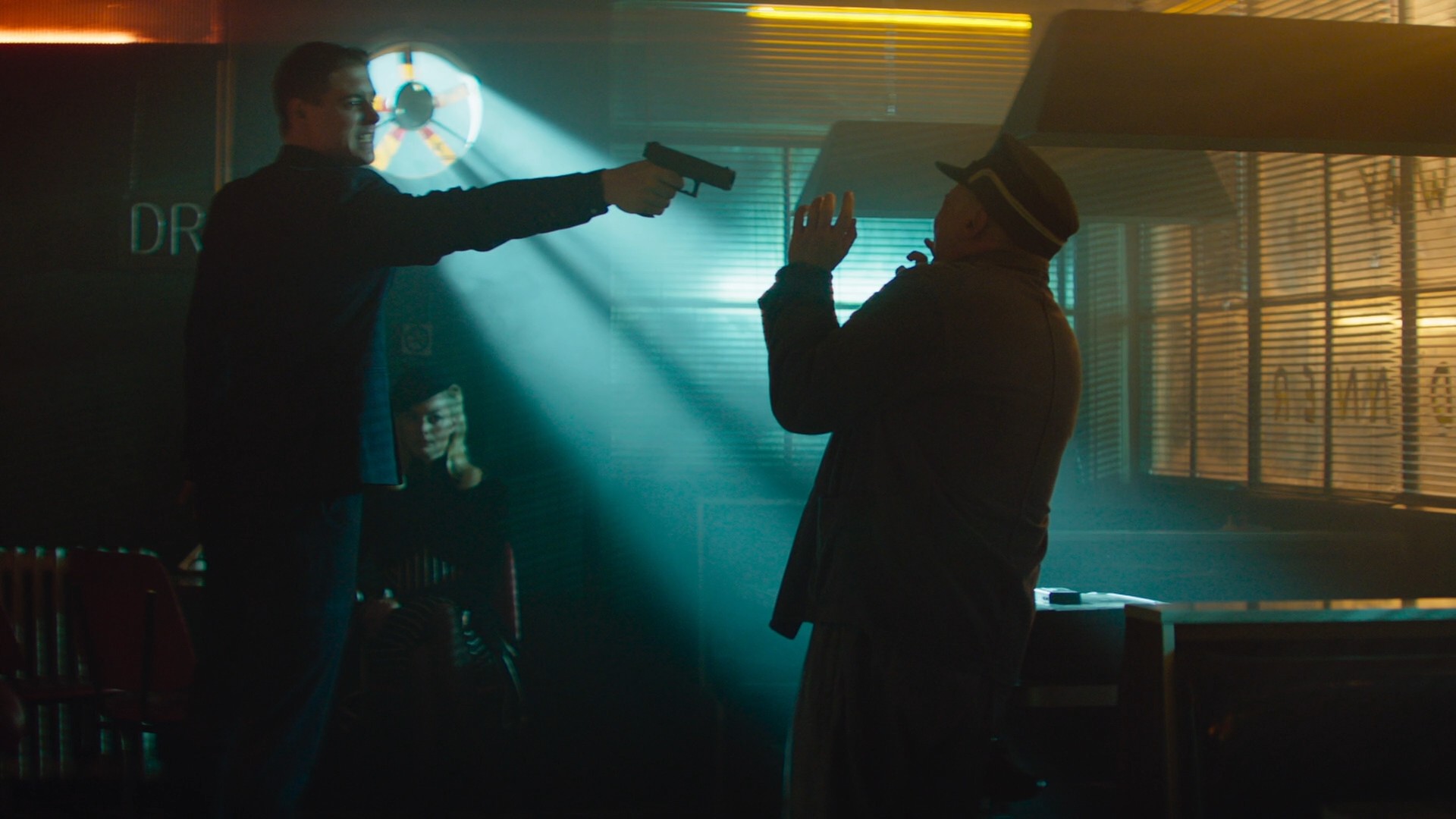 Terminal (2018) —  shot,  lighting