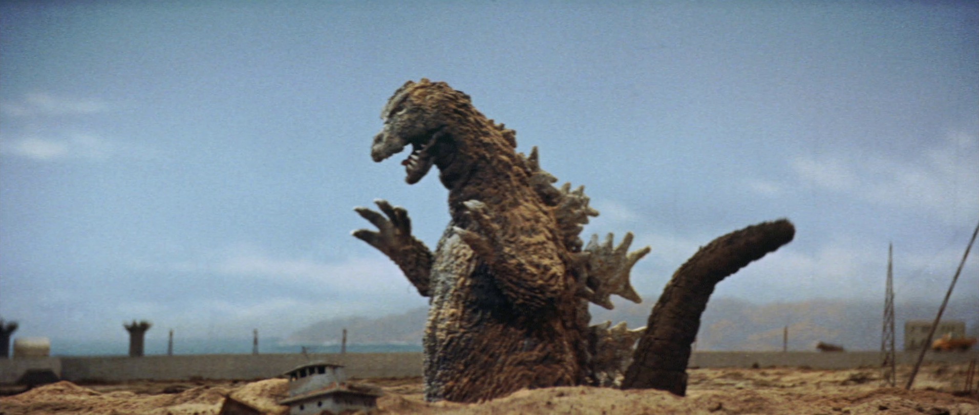 Mothra vs. Godzilla (1964) —  shot,  lighting