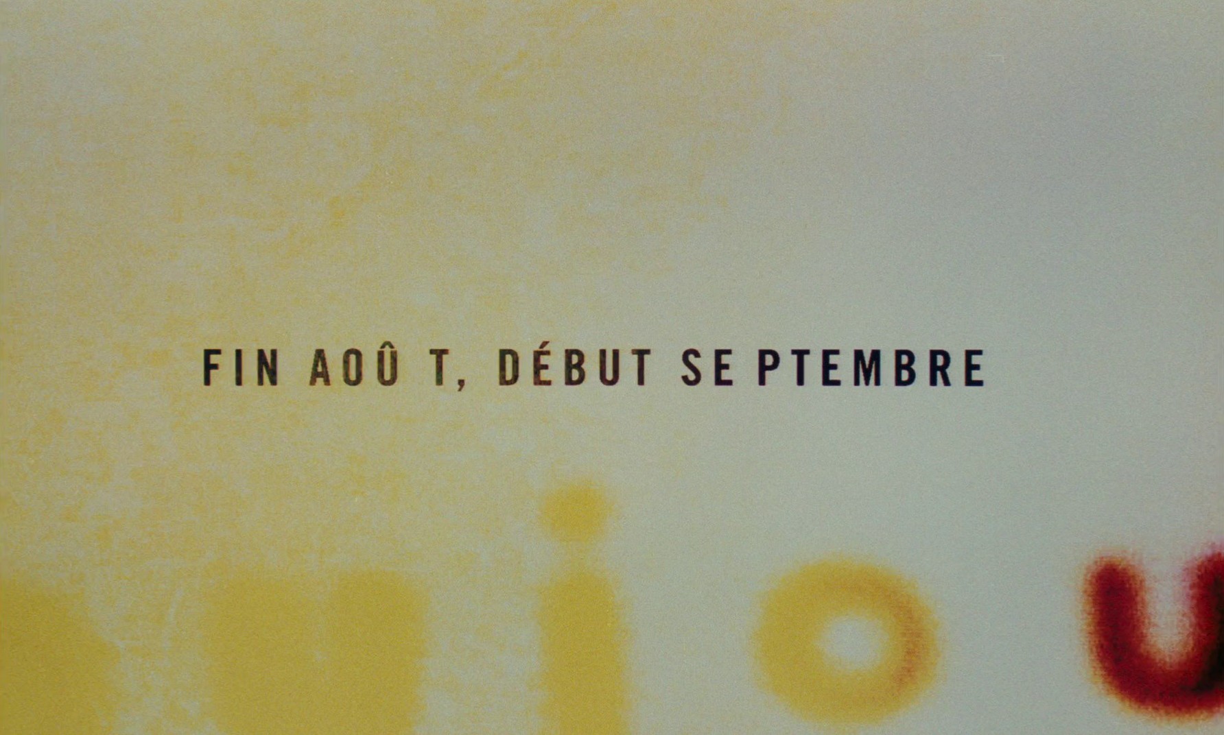 Late August, Early September (1998) —  shot,  lighting