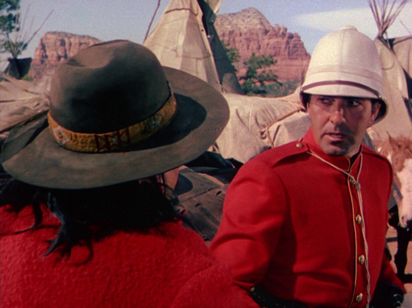 MacDonald of the Canadian Mounties (1952) —  shot,  lighting