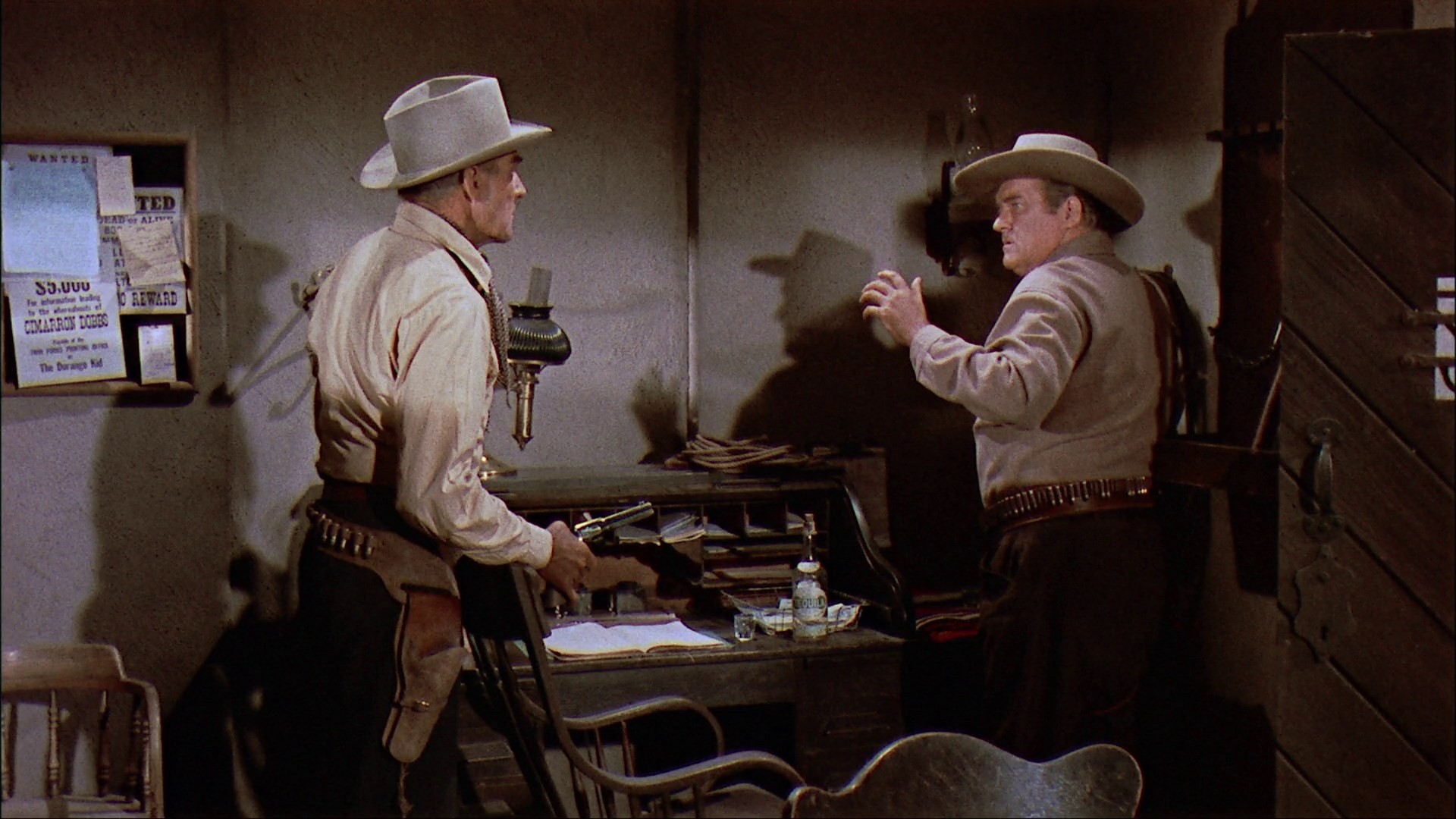 Buchanan Rides Alone (1958) —  shot,  lighting