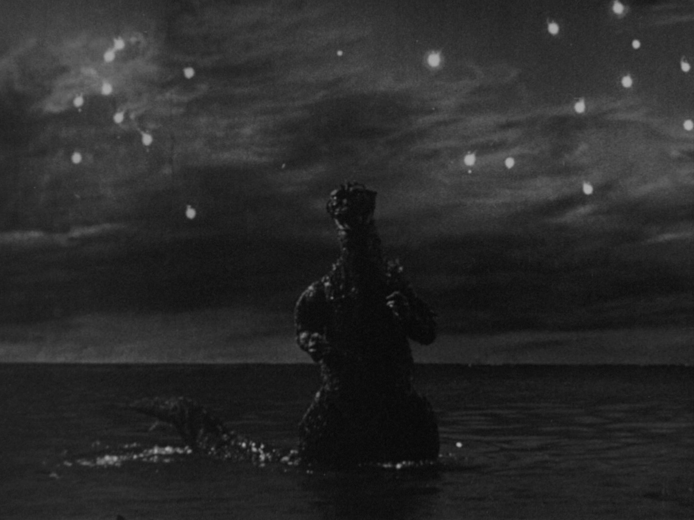 Godzilla Raids Again (1955) —  shot,  lighting