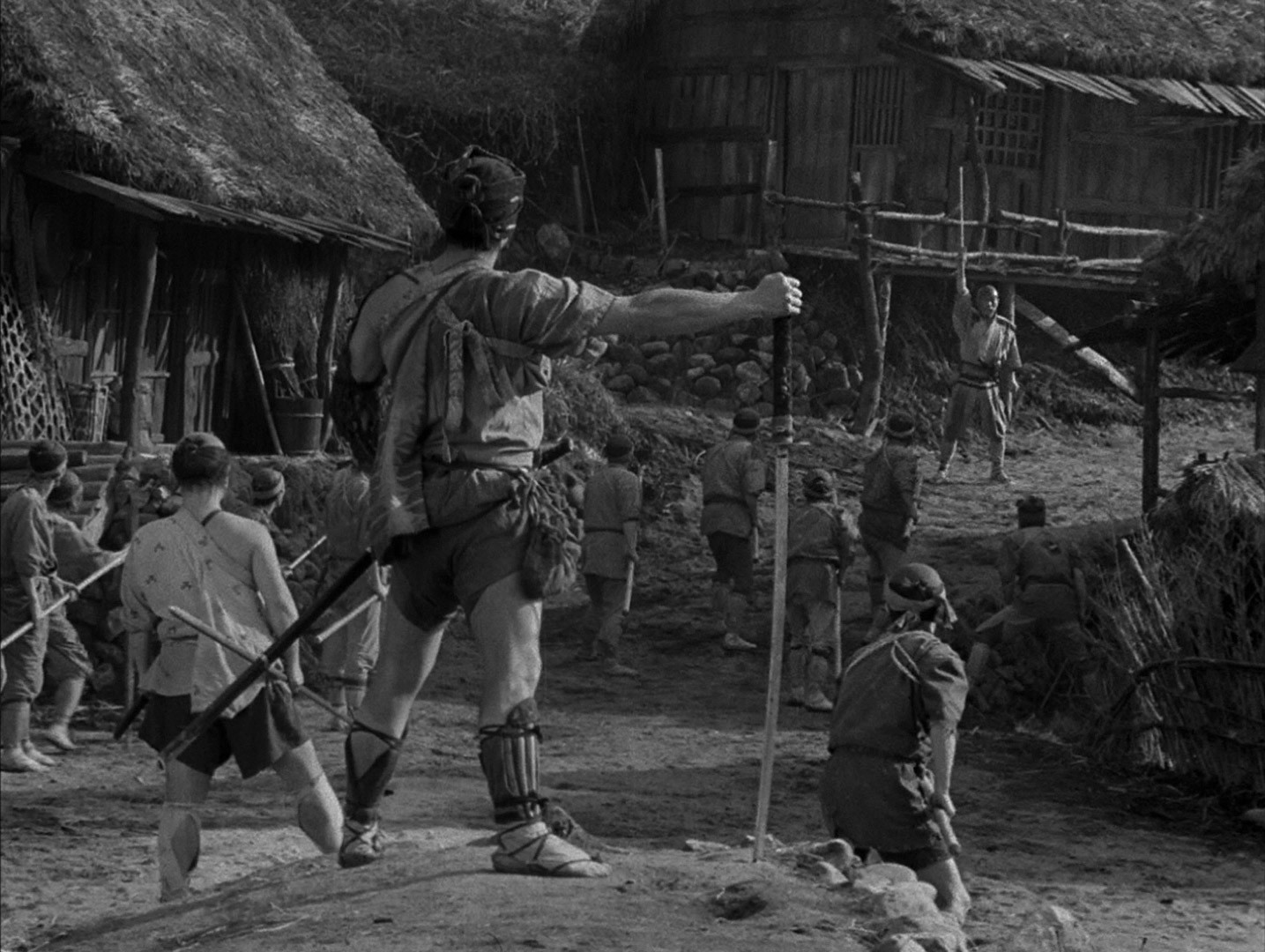 Seven Samurai (1954) —  shot,  lighting
