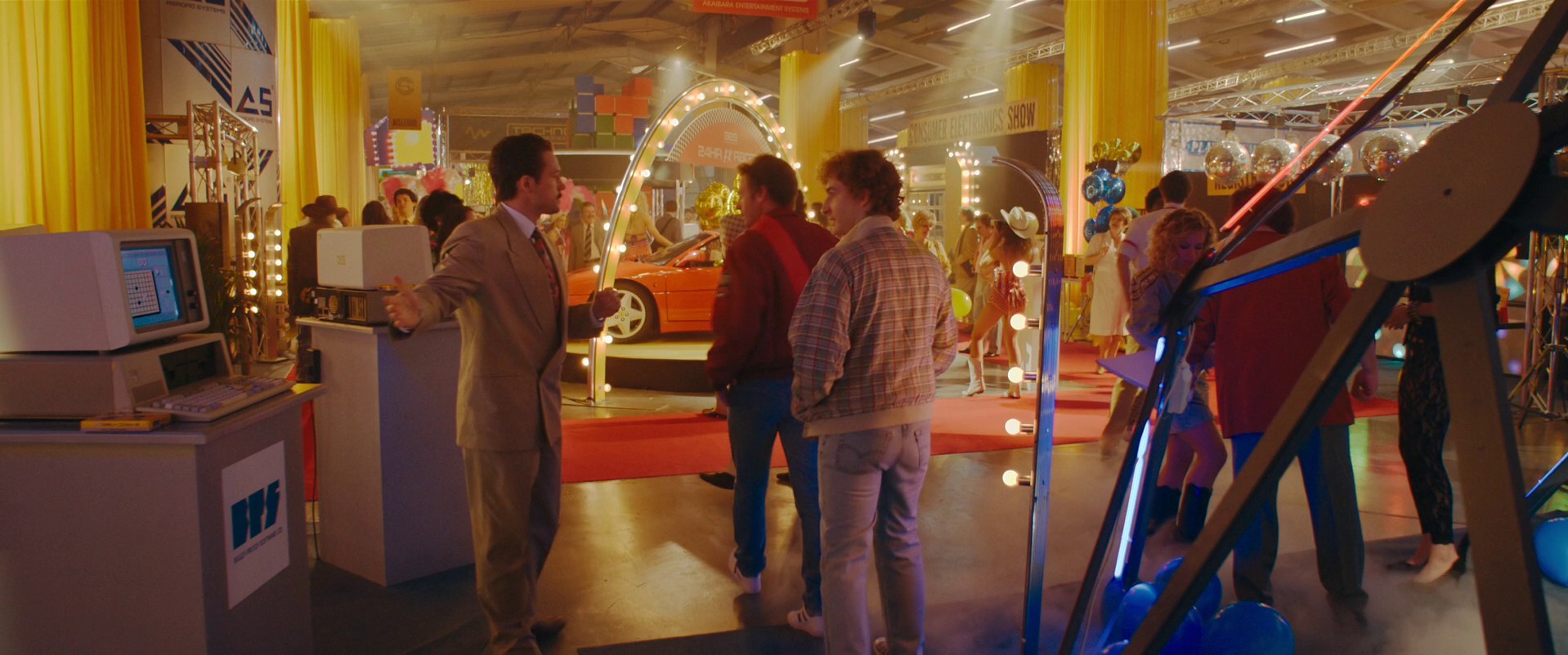 Tetris (2023) —  shot,  lighting