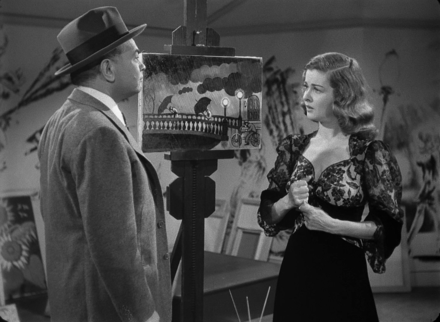 Scarlet Street (1945) —  shot,  lighting