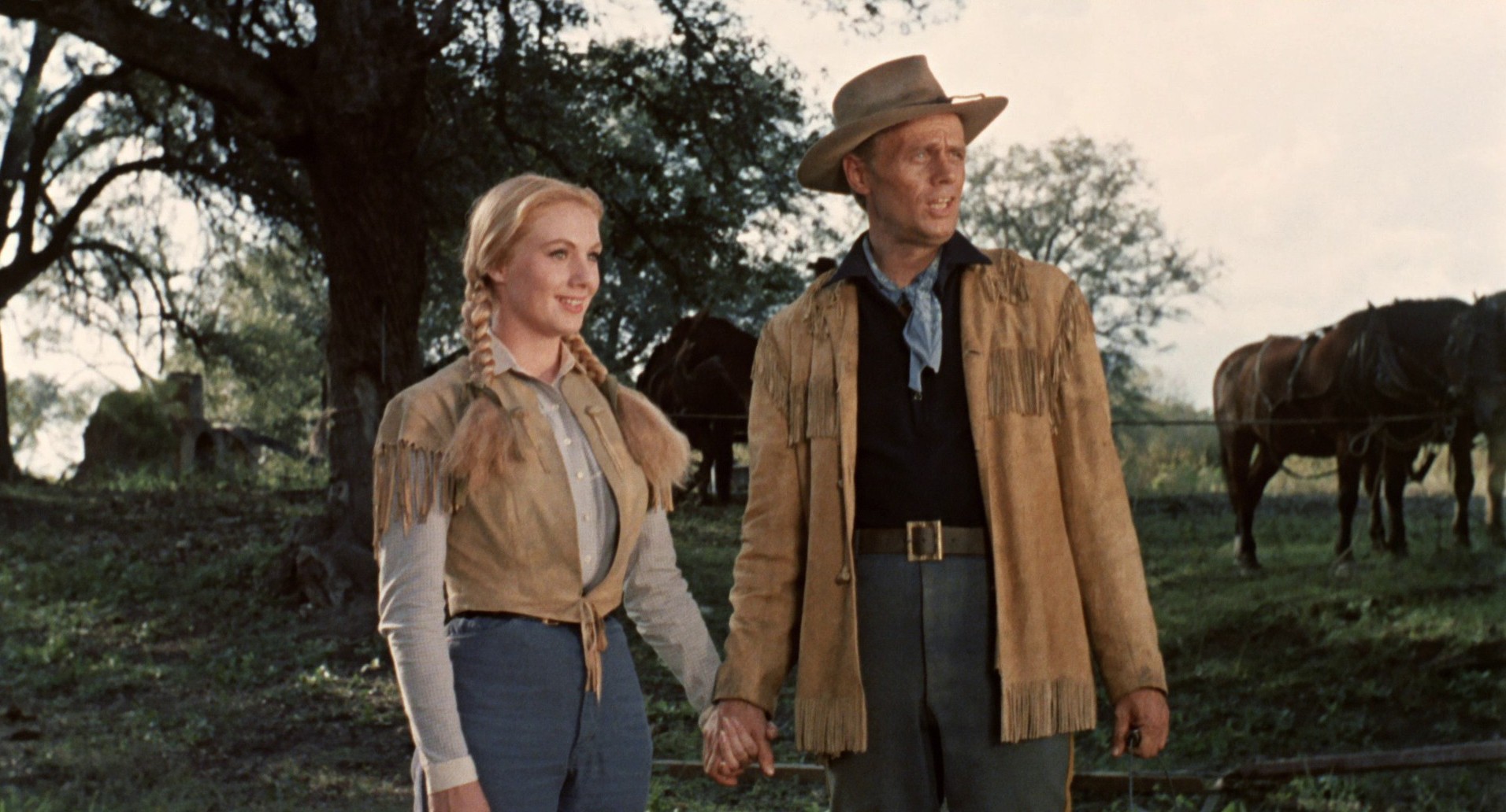 Two Rode Together (1961) —  shot,  lighting