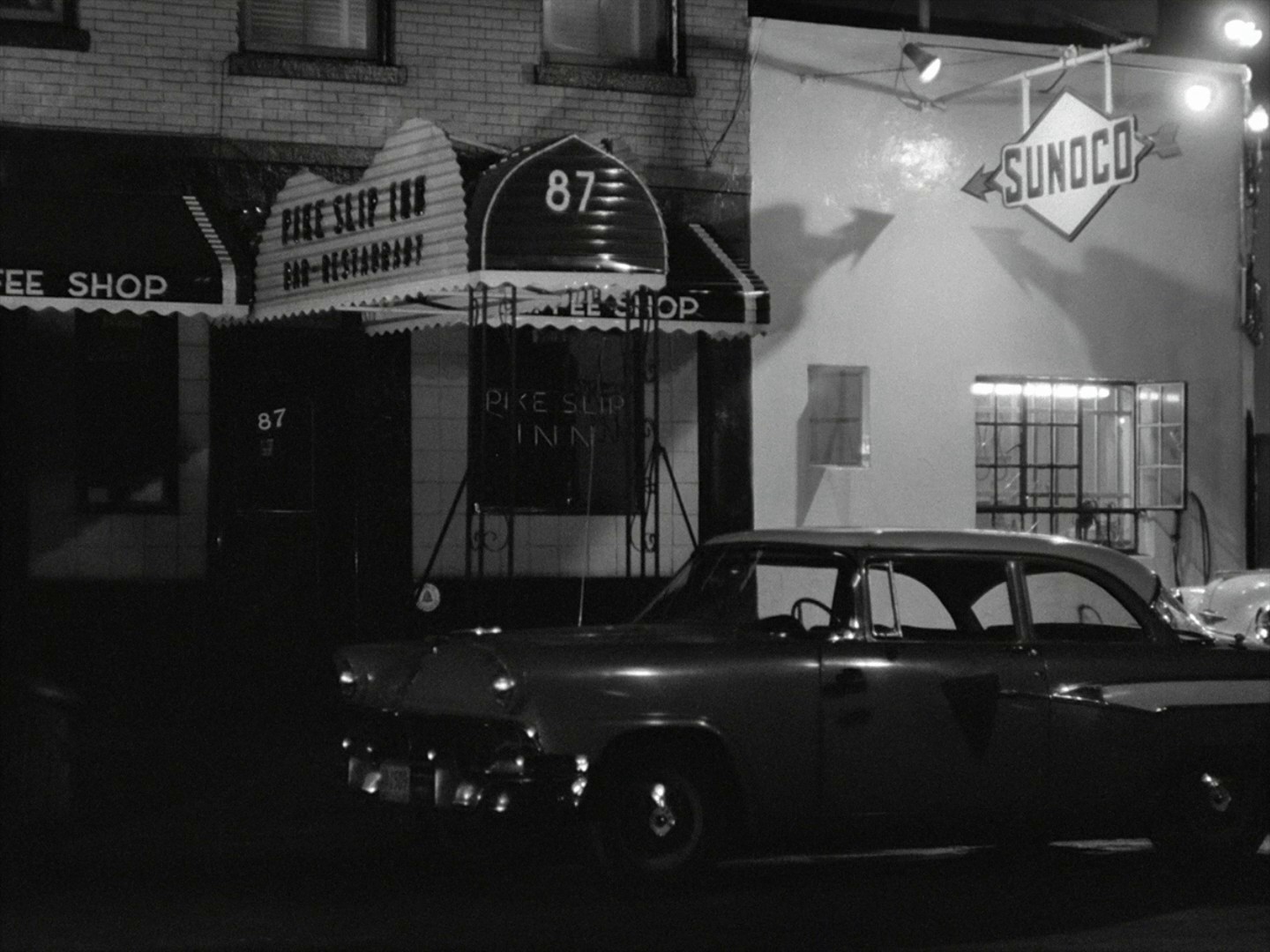 Two Men in Manhattan (1959) —  shot,  lighting