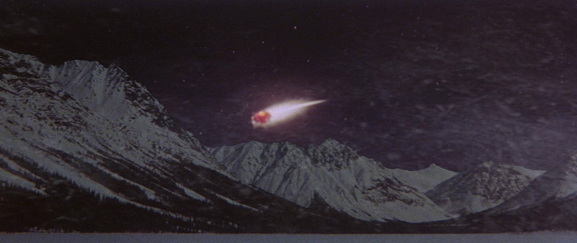 Meteor (1979) —  shot,  lighting