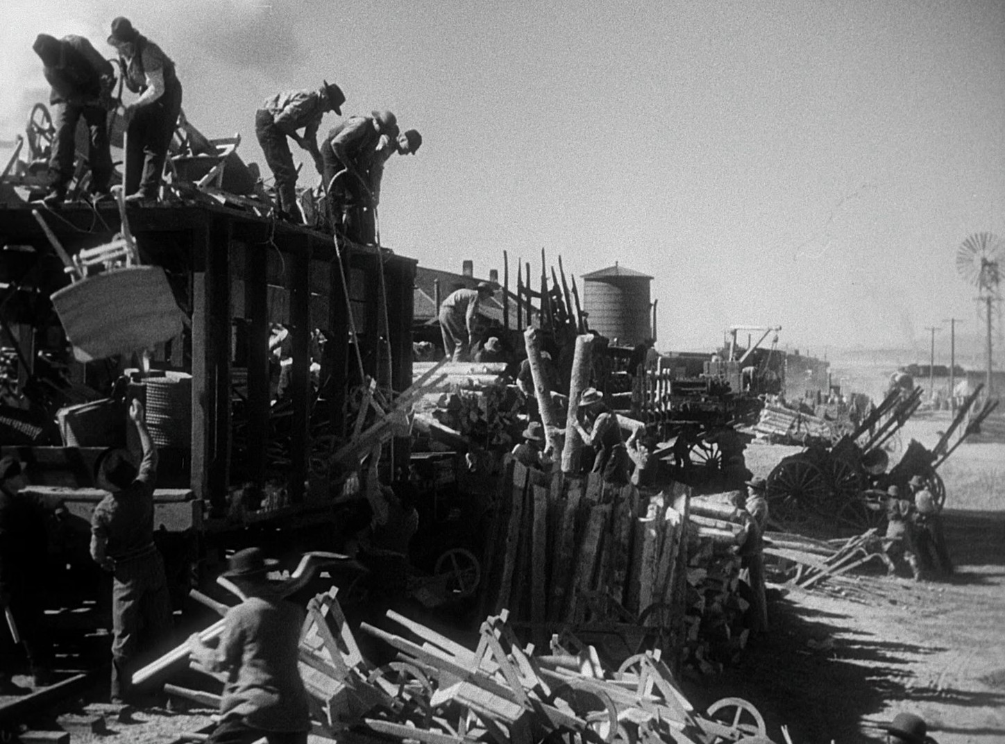 Union Pacific (1939) —  shot,  lighting