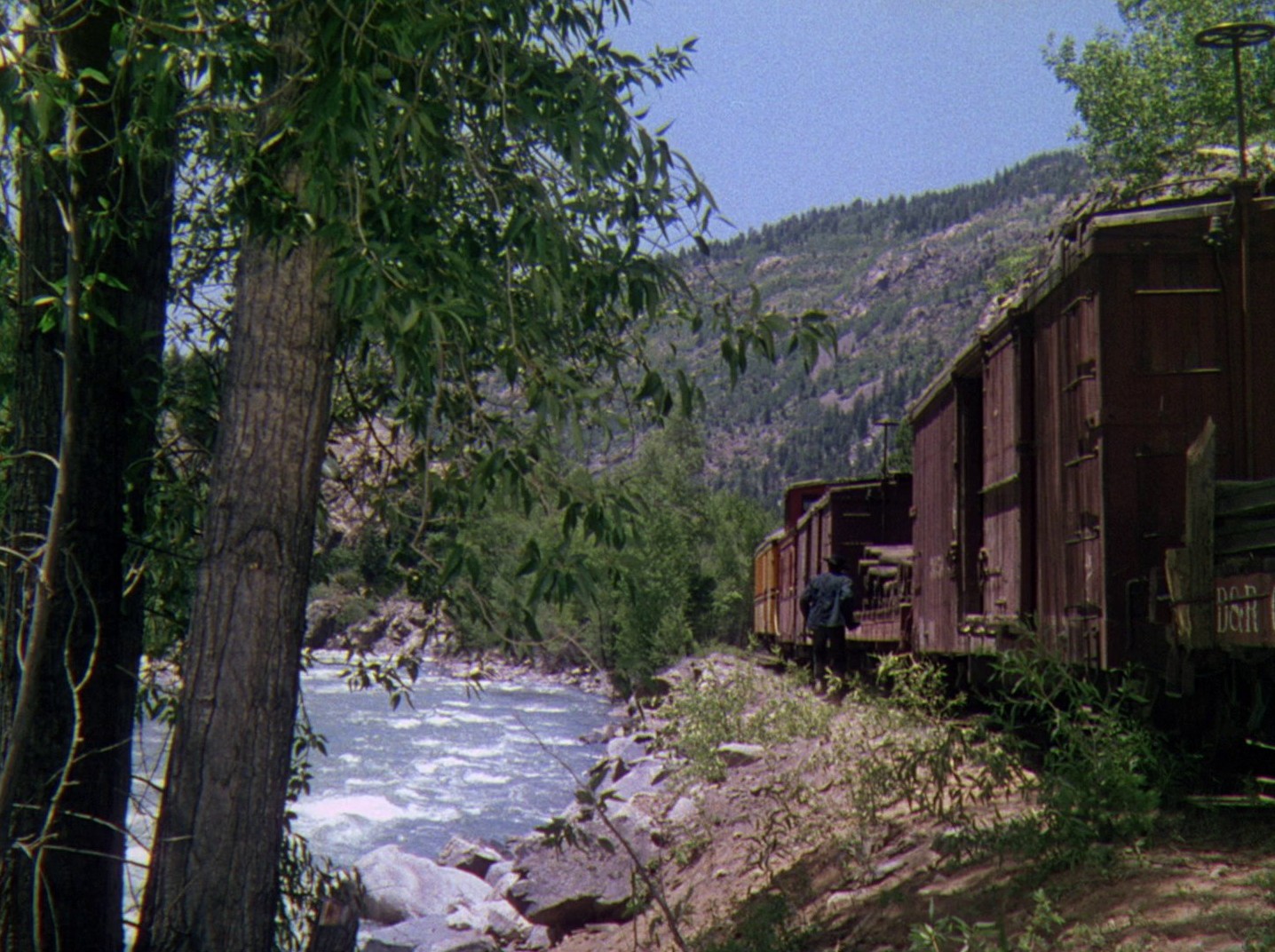 Denver and Rio Grande (1952) —  shot,  lighting