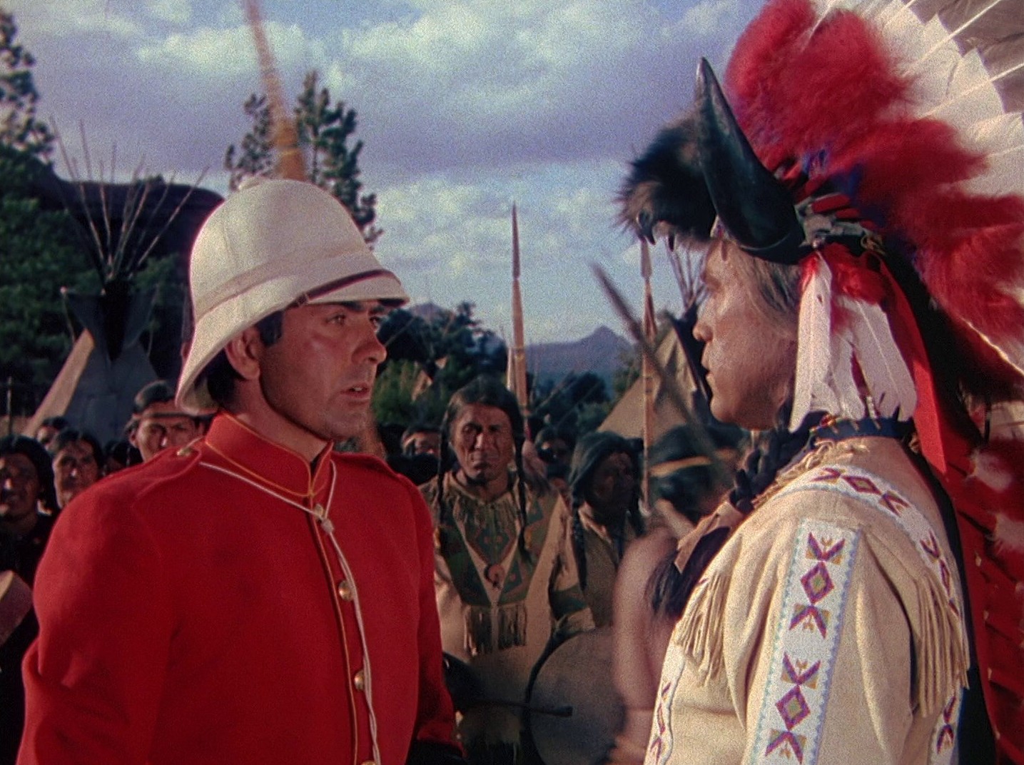 MacDonald of the Canadian Mounties (1952) —  shot,  lighting