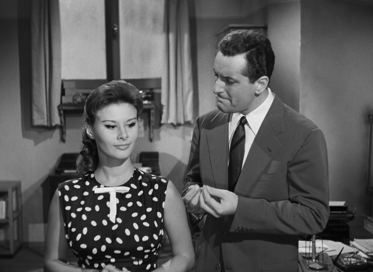 Belle ma povere (1957) —  shot,  lighting