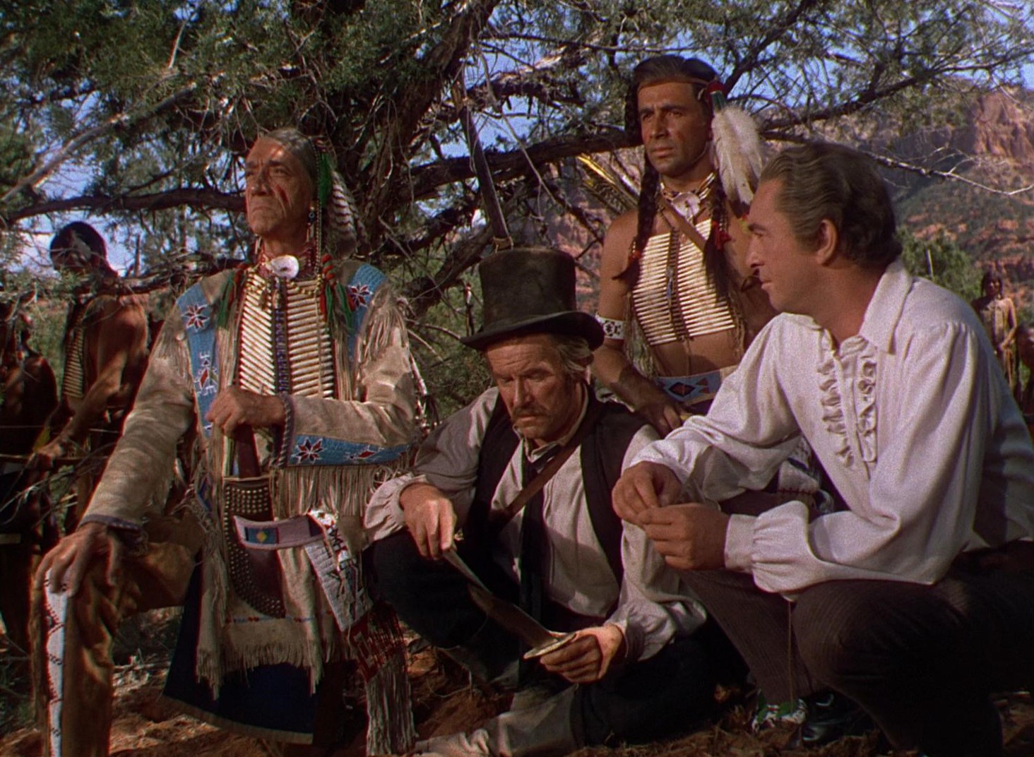 Comanche Territory (1950) —  shot,  lighting