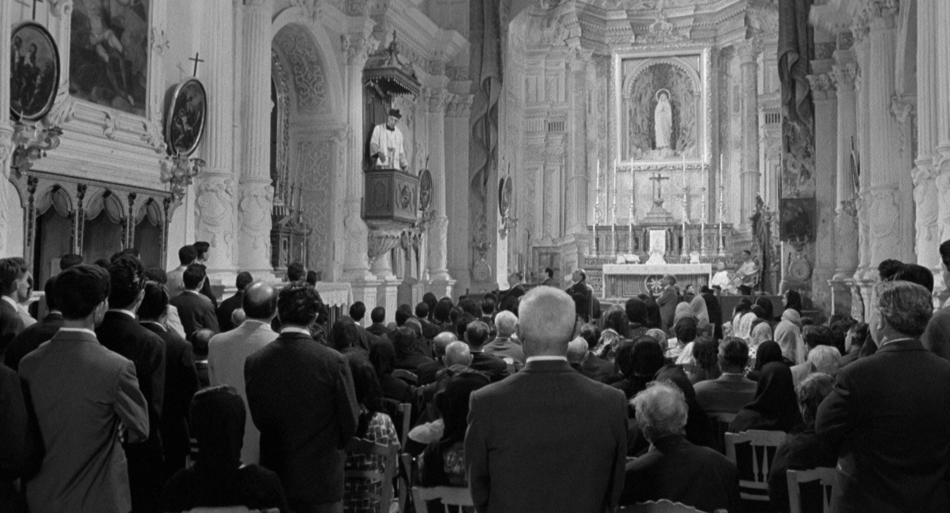 Divorce Italian Style (1961) —  shot,  lighting