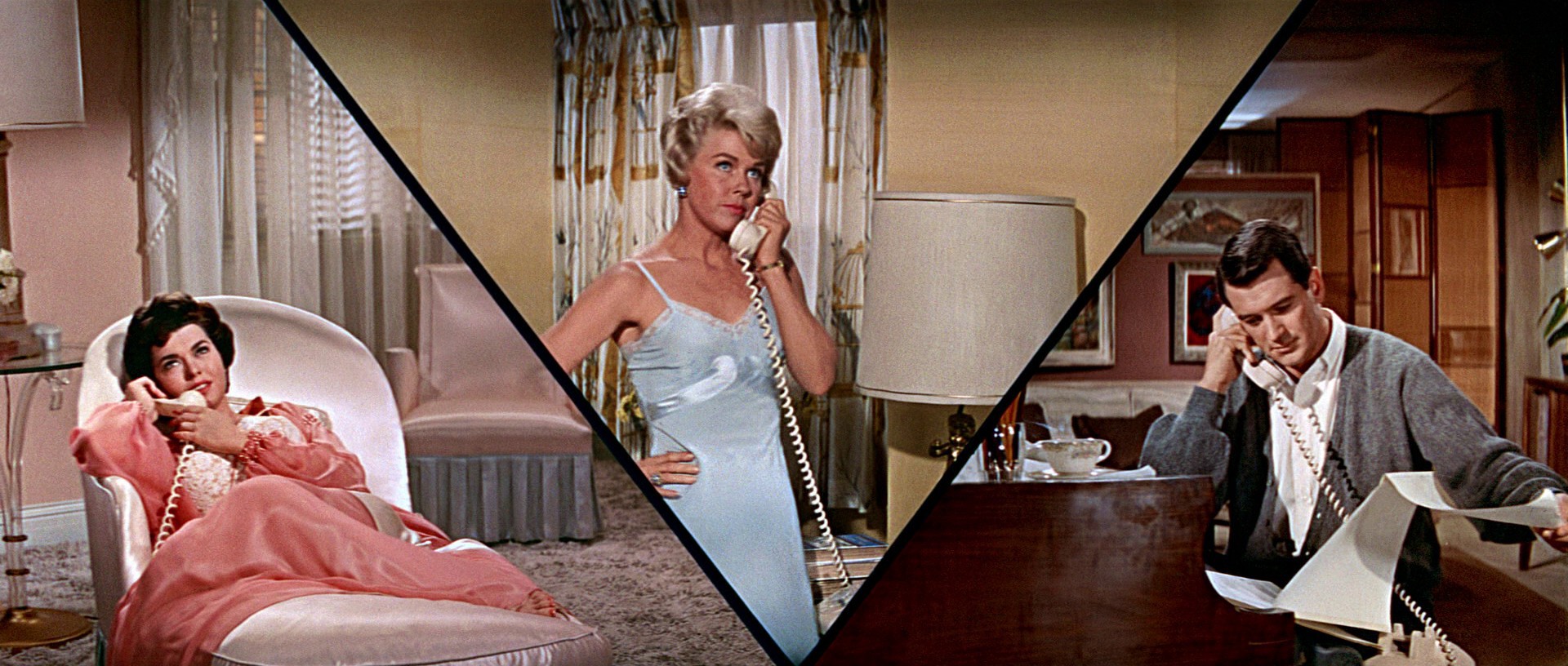 Pillow Talk (1959) —  shot,  lighting