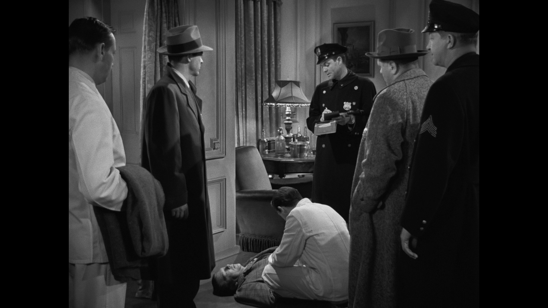 Where the Sidewalk Ends (1950) —  shot,  lighting