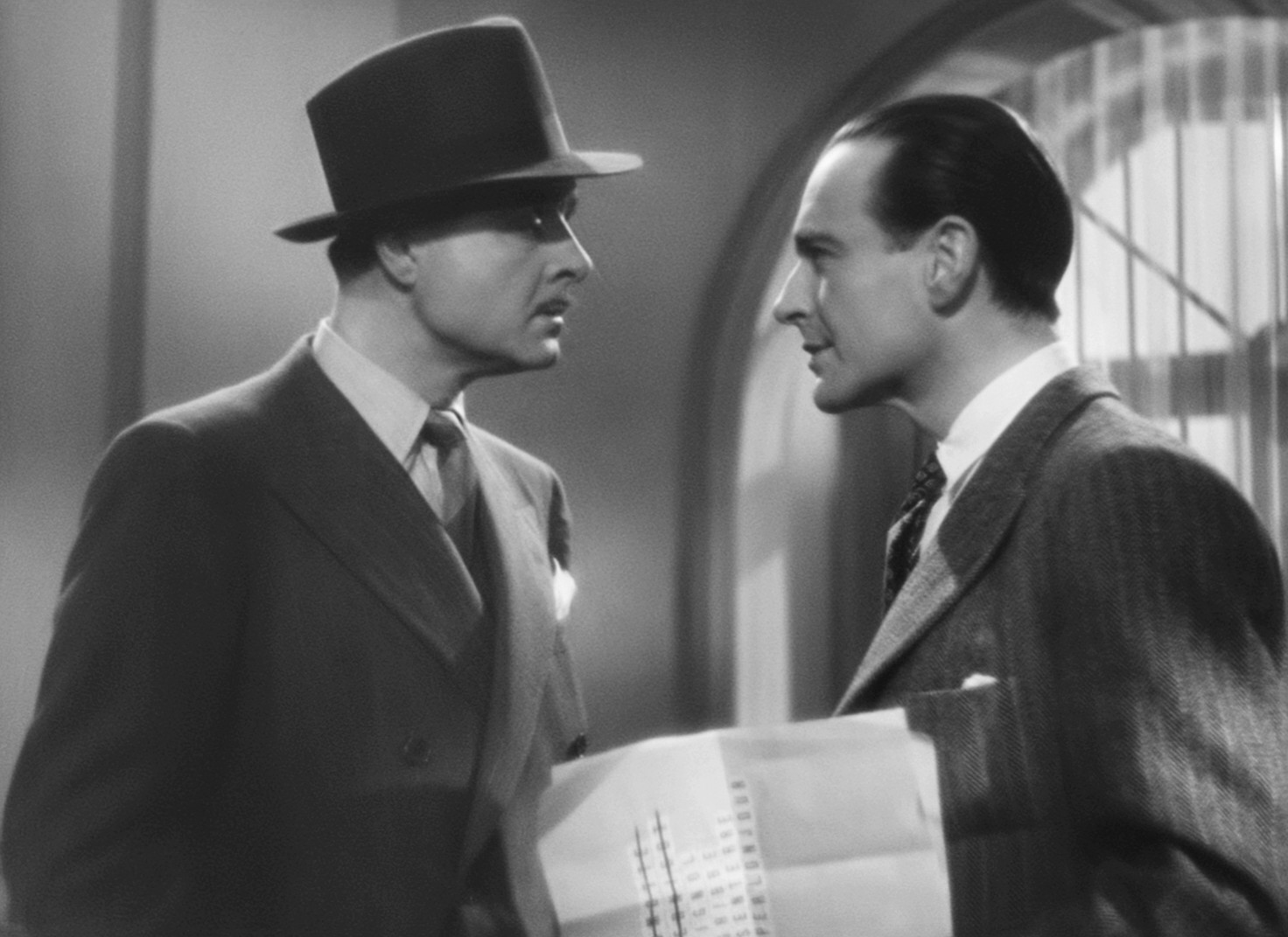 Le dernier des six (1941) —  shot,  lighting