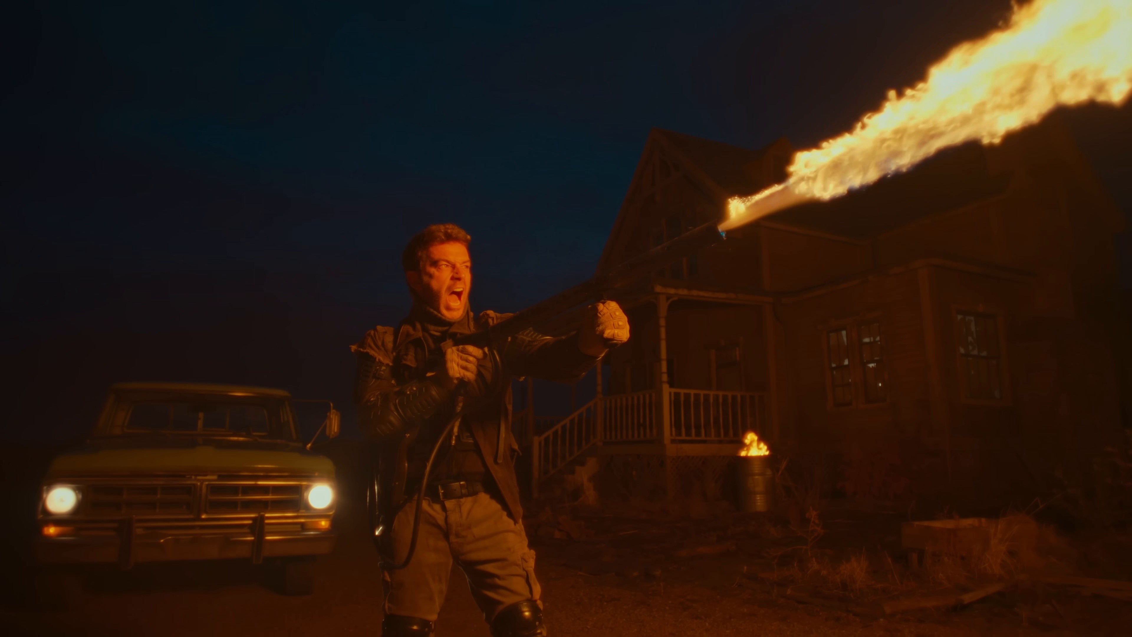 ON FIRE (2025) —  shot,  lighting