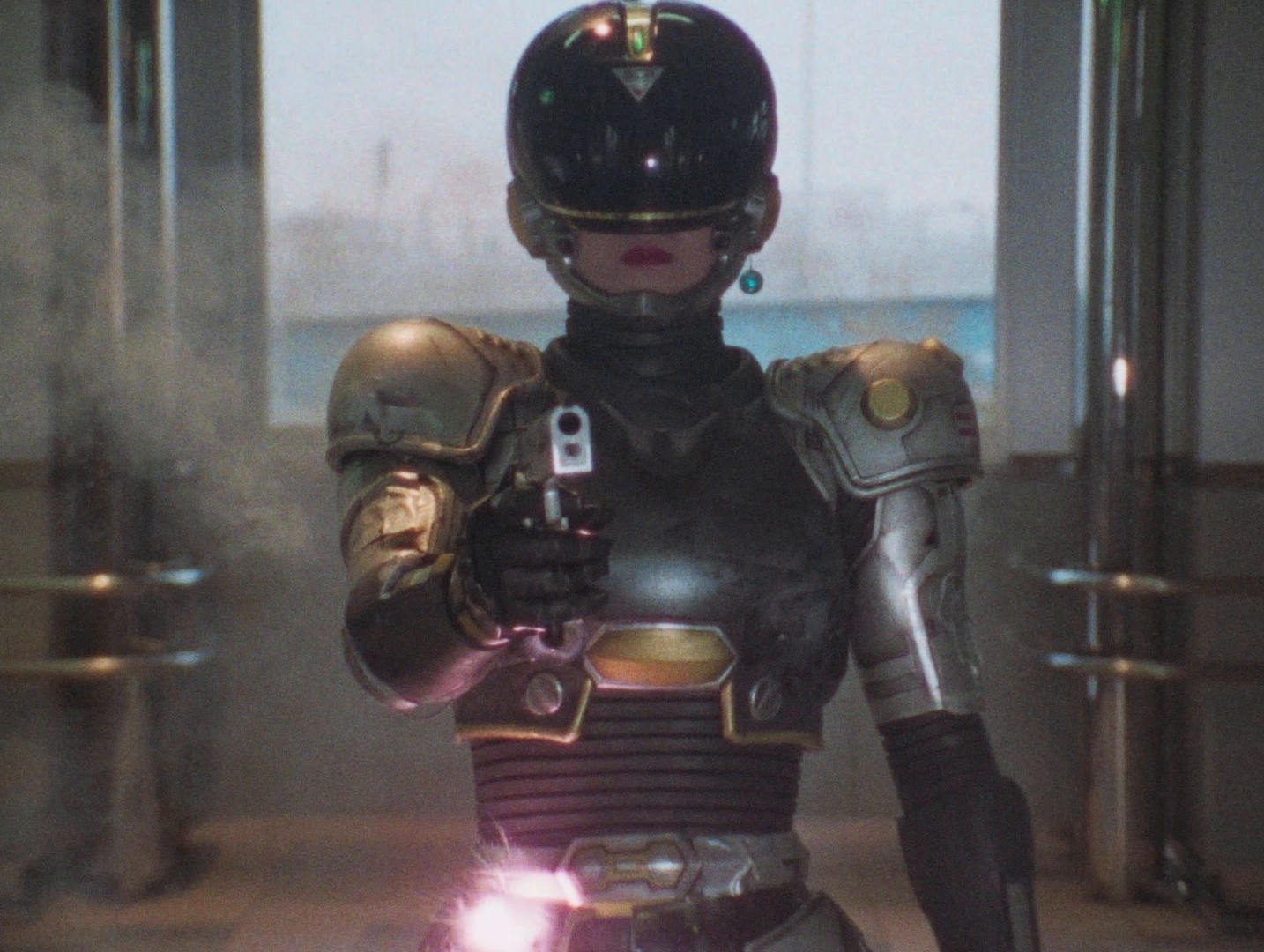 Lady Battle Cop (1990) —  shot,  lighting