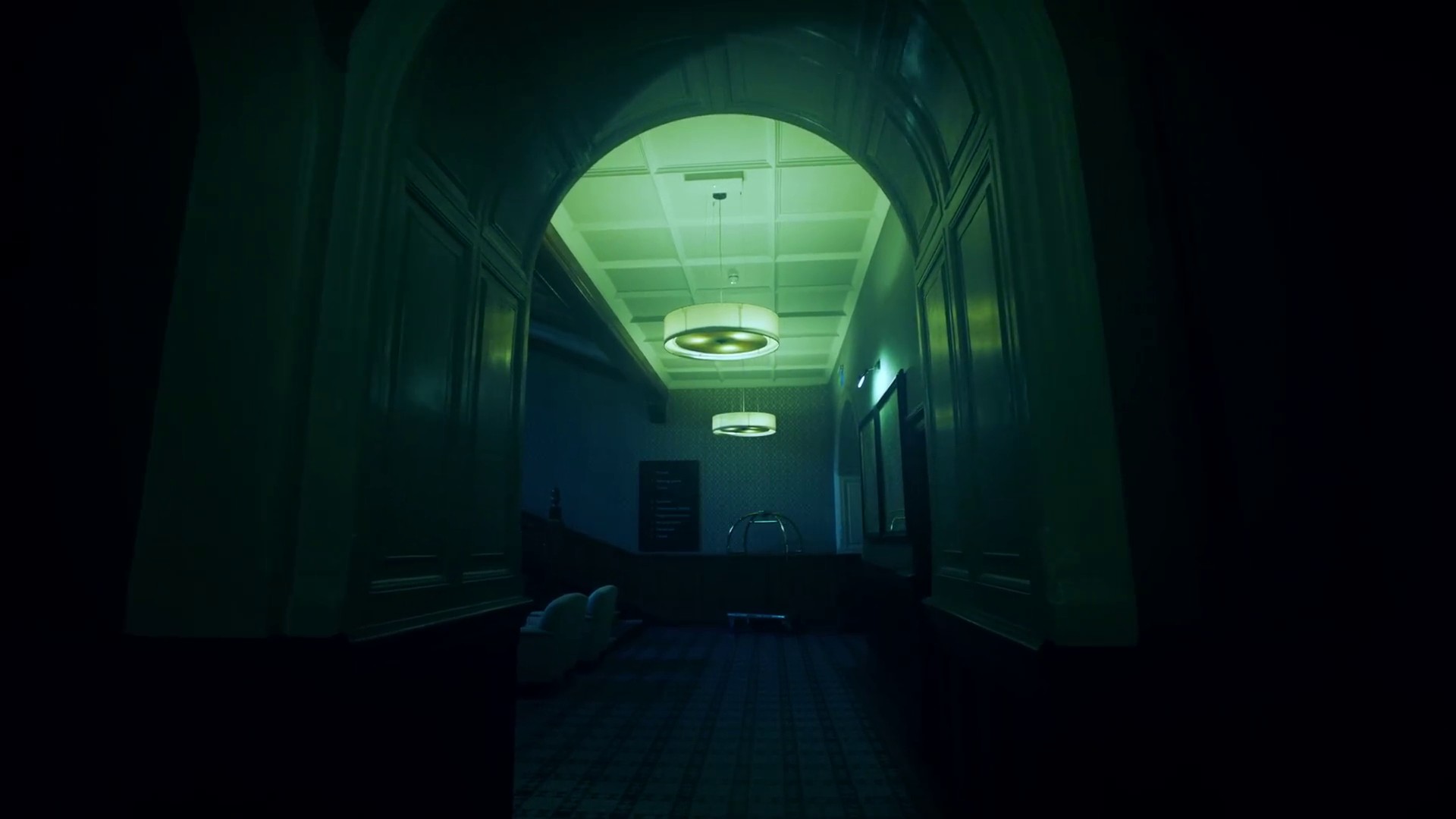 Hotel Corridors (2022) —  shot,  lighting