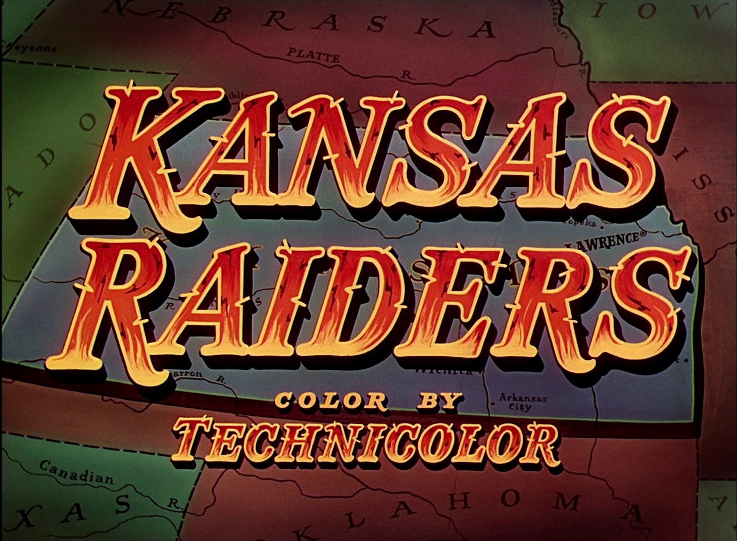 Kansas Raiders (1950) —  shot,  lighting