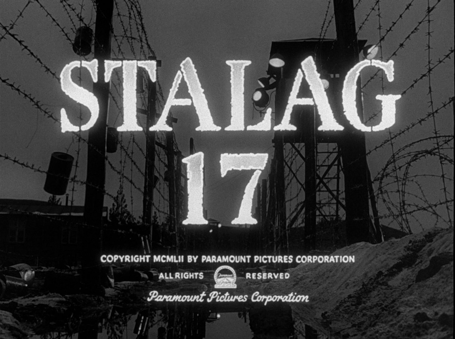 Stalag 17 (1953) —  shot,  lighting
