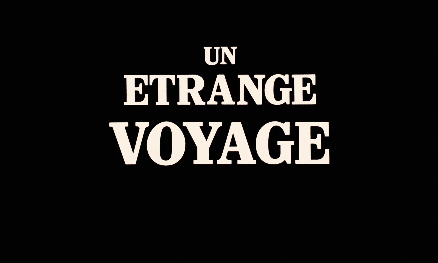 Un étrange voyage (1981) —  shot,  lighting