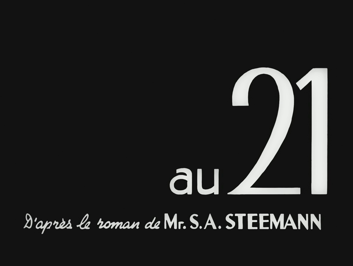 The Murderer Lives at Number 21 (1942) —  shot,  lighting