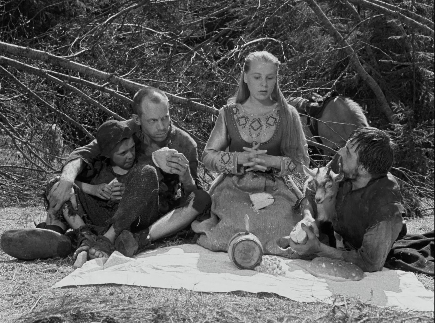 The Virgin Spring (1960) —  shot,  lighting