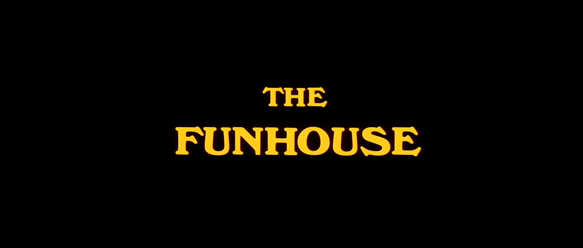 The Funhouse (1981) —  shot,  lighting
