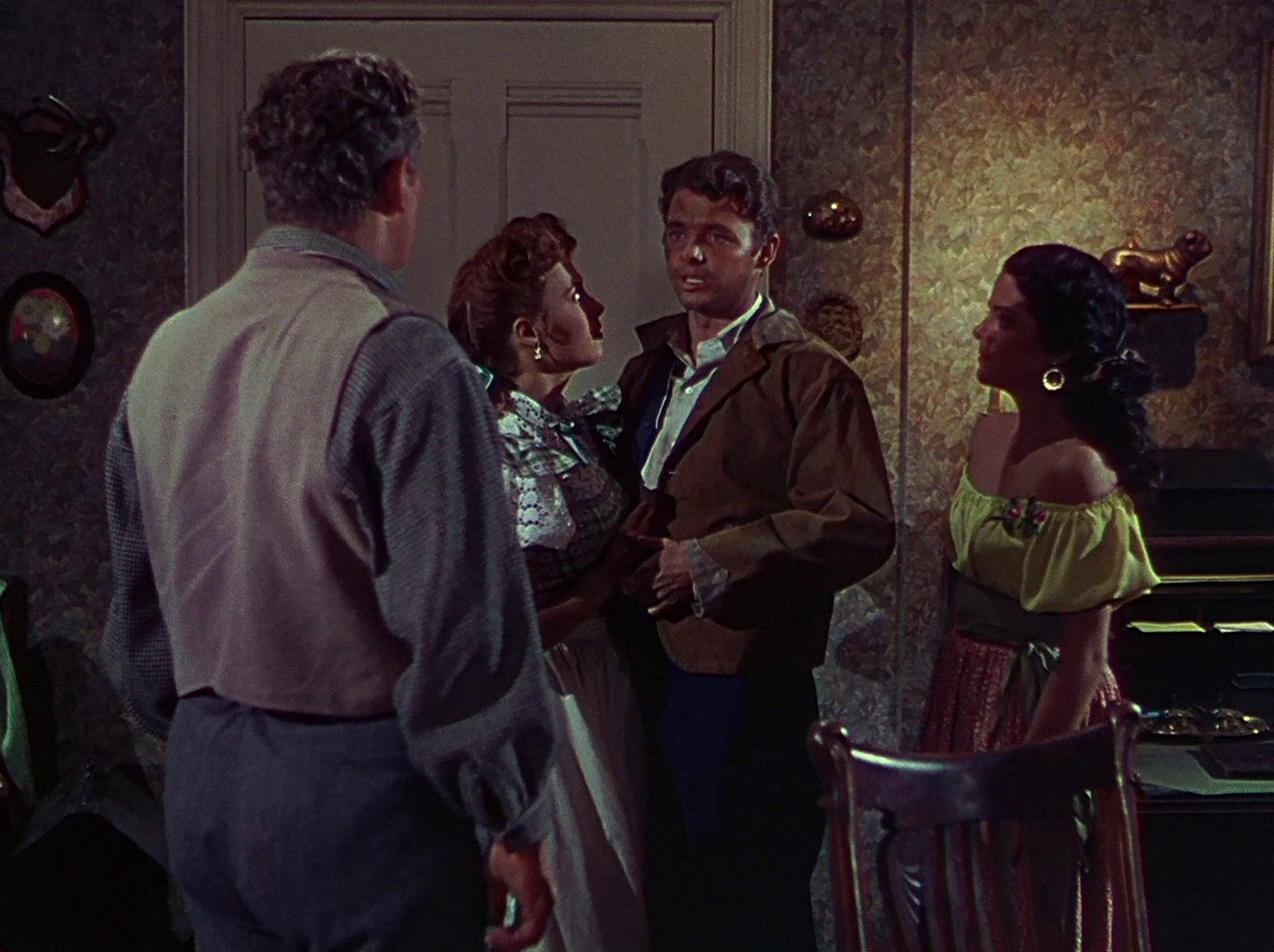 The Cimarron Kid (1952) —  shot,  lighting