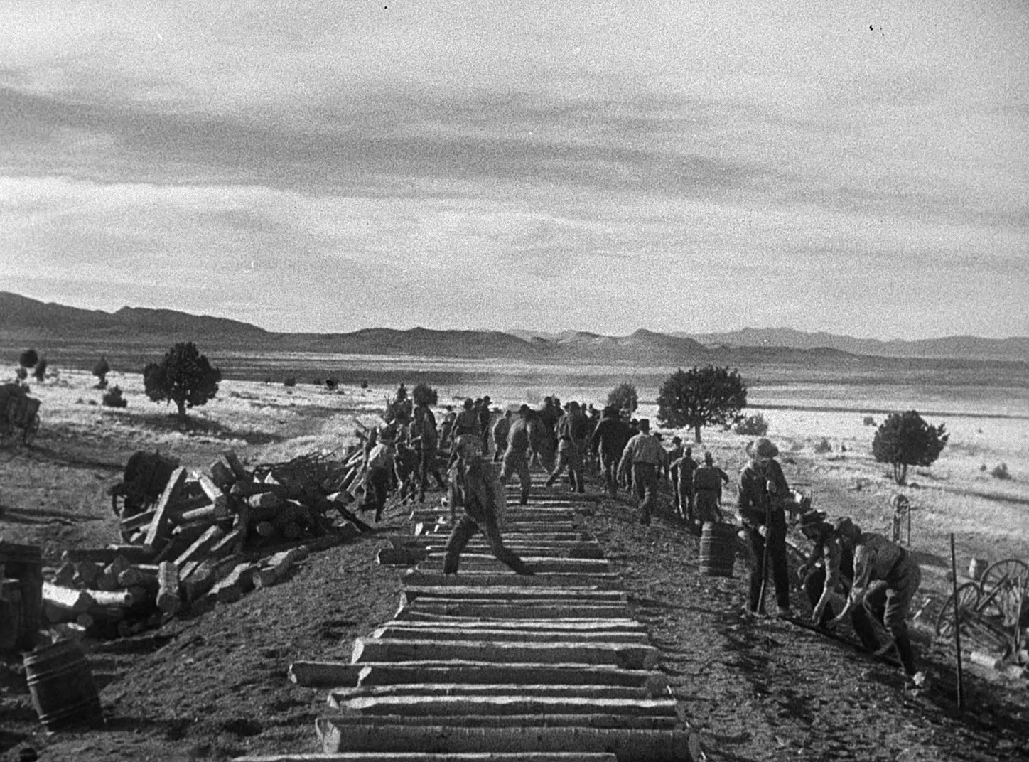 Union Pacific (1939) —  shot,  lighting