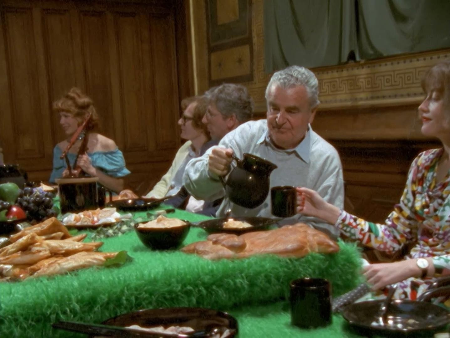 Symposium ou Les idées reçues (1990) —  shot,  lighting