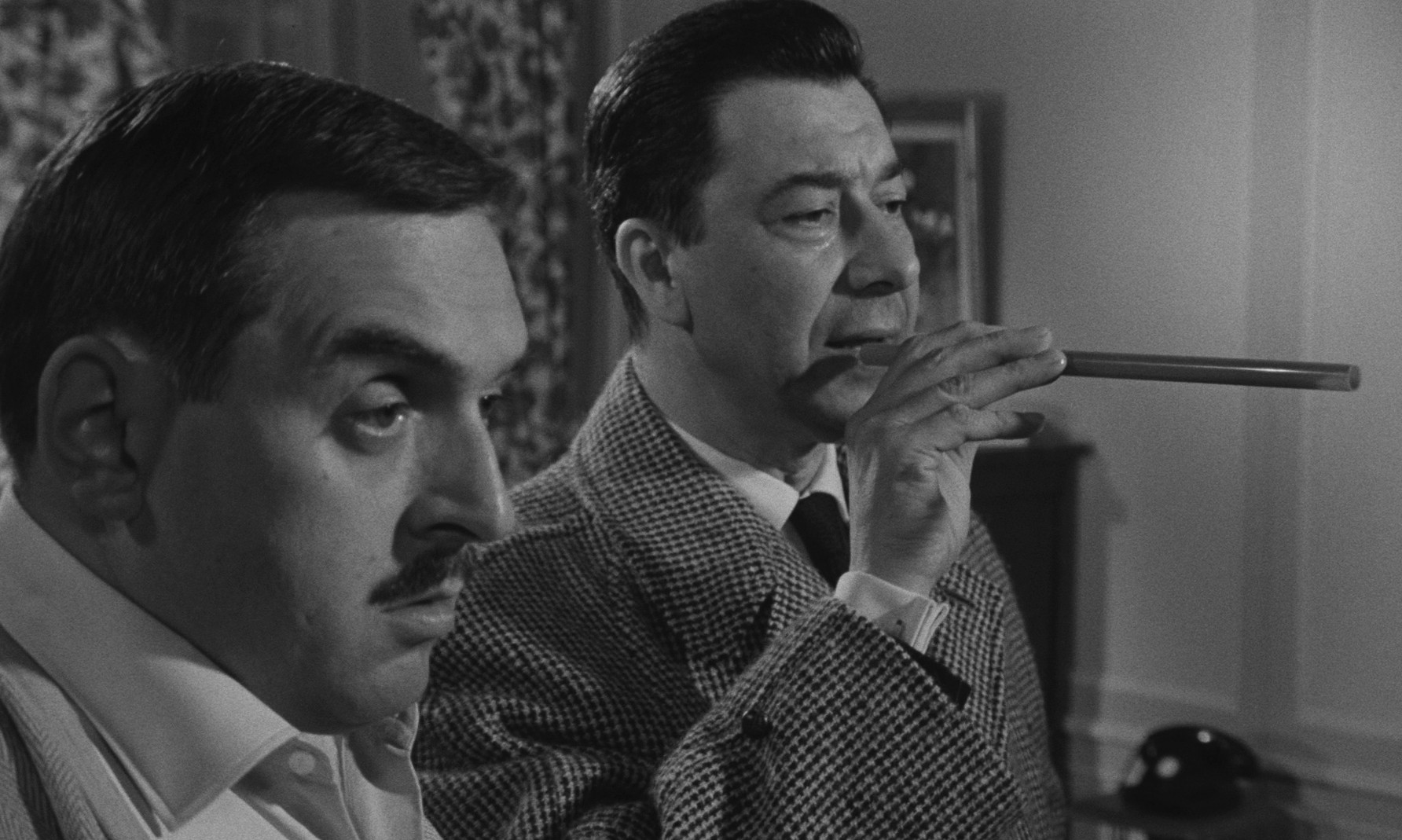 The Black Monocle (1961) —  shot,  lighting