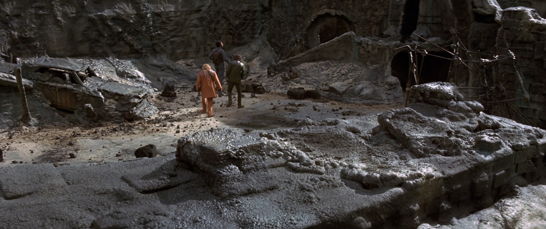 Battle for the Planet of the Apes (1973) —  shot,  lighting