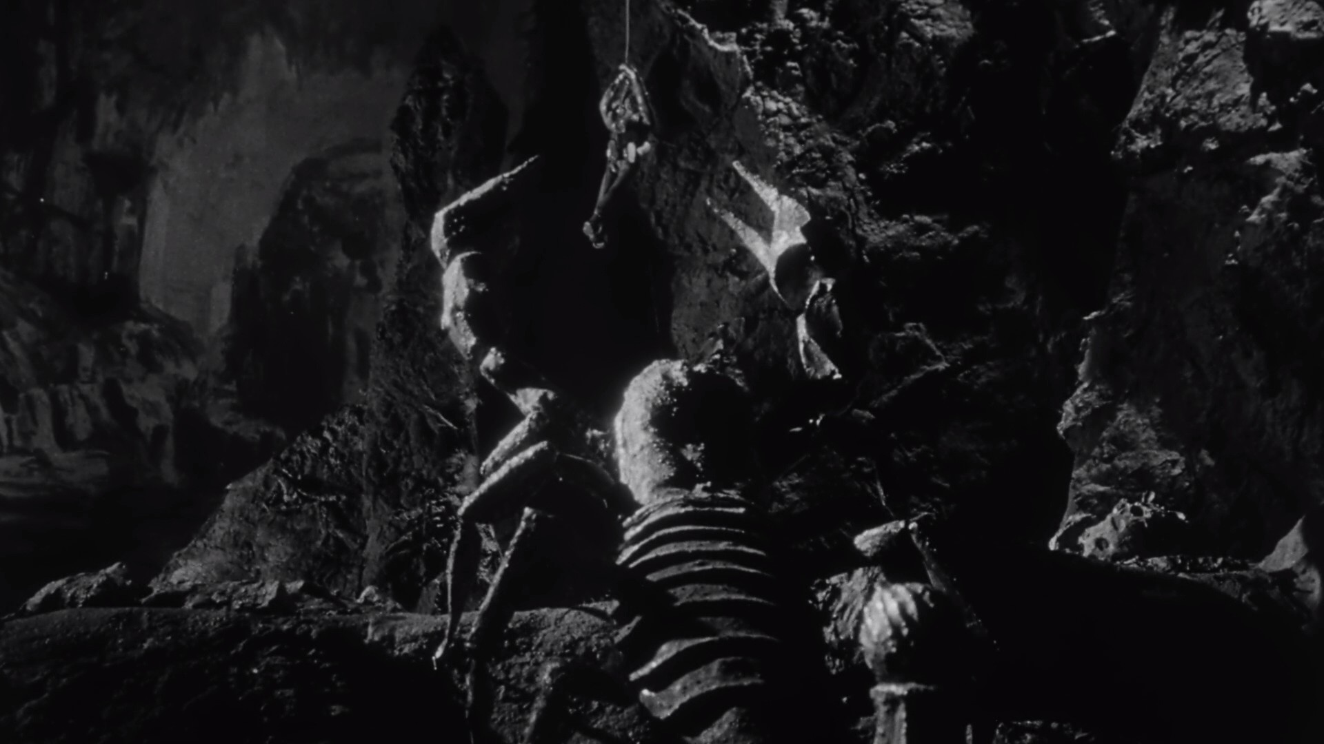 The Black Scorpion (1957) —  shot,  lighting