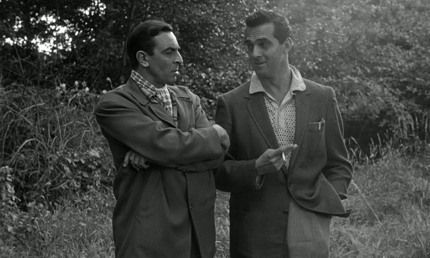 Spin a Dark Web (1956) —  shot,  lighting