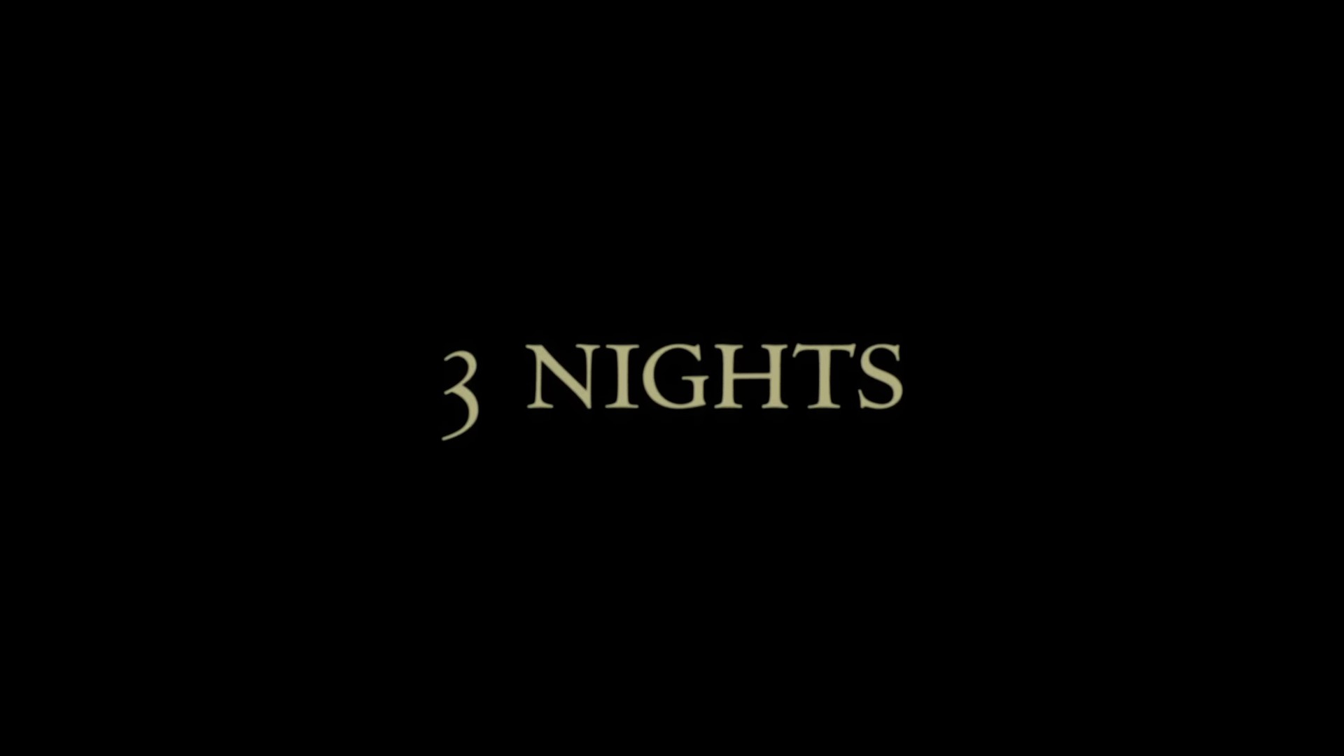 3 Nights (2019) —  shot,  lighting