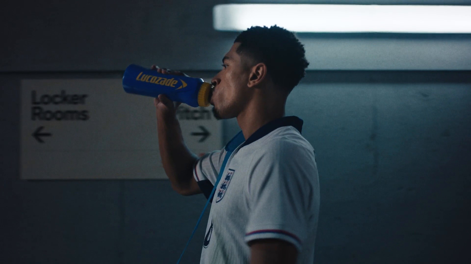 Lucozade - Ice Kick x Jude Bellingham ft. P Money (2025) —  shot,  lighting