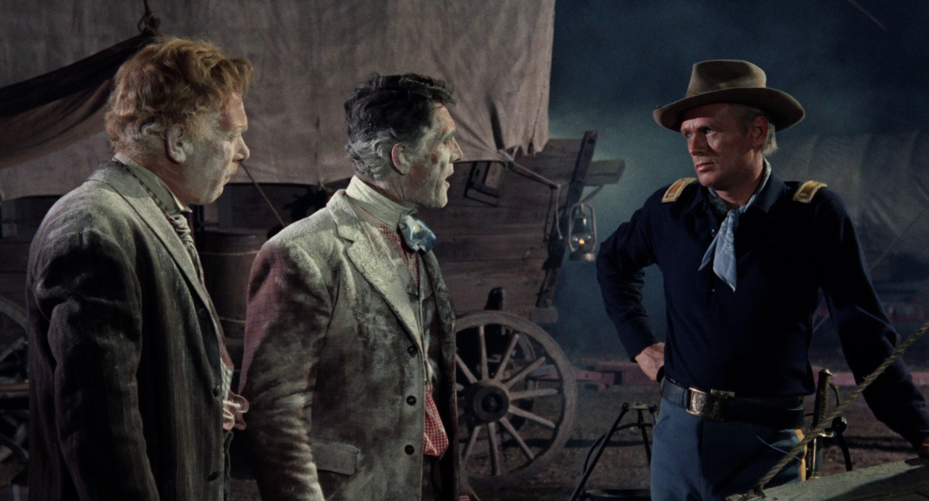 Two Rode Together (1961) —  shot,  lighting