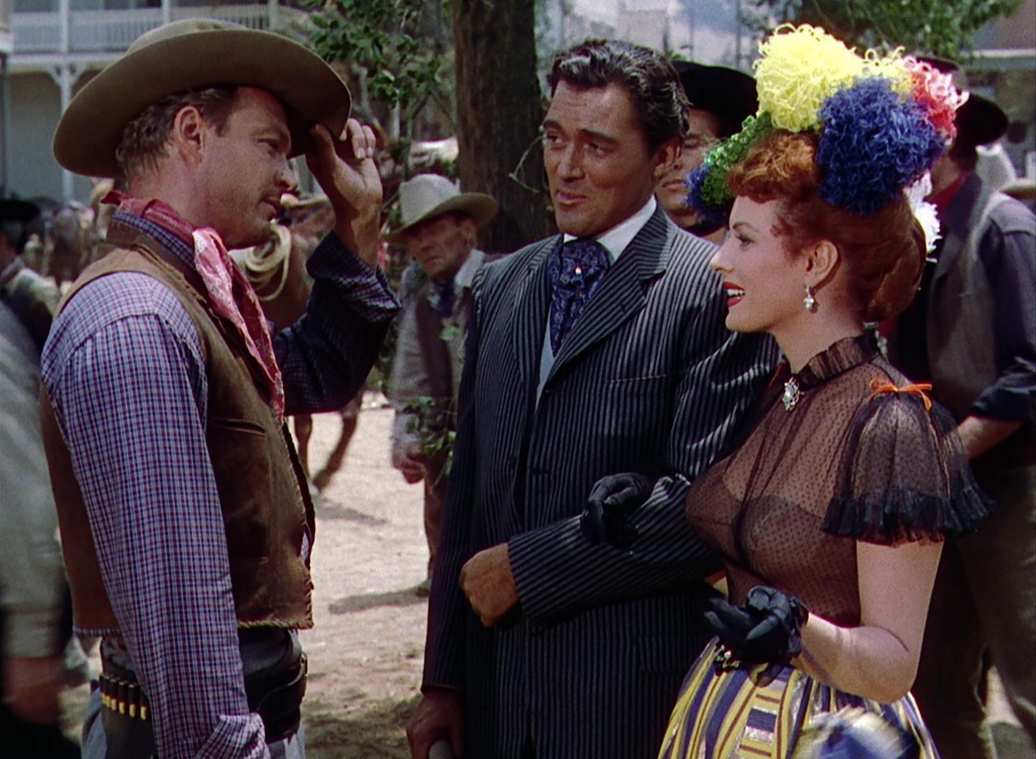 The Redhead from Wyoming (1953) —  shot,  lighting