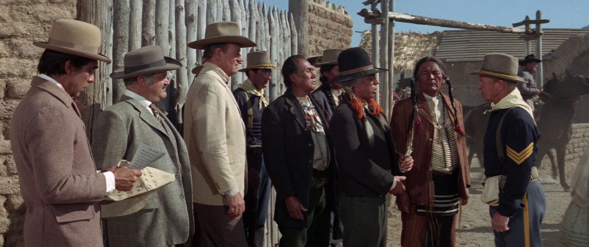 McLintock! (1963) —  shot,  lighting