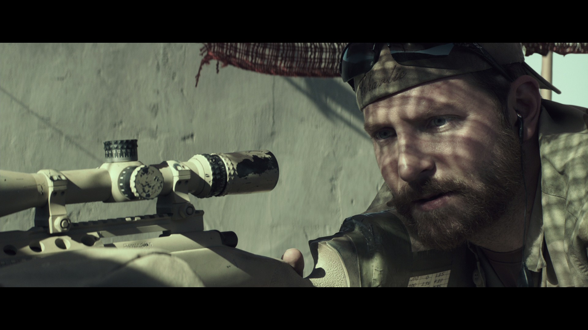 American Sniper (2014) —  shot,  lighting